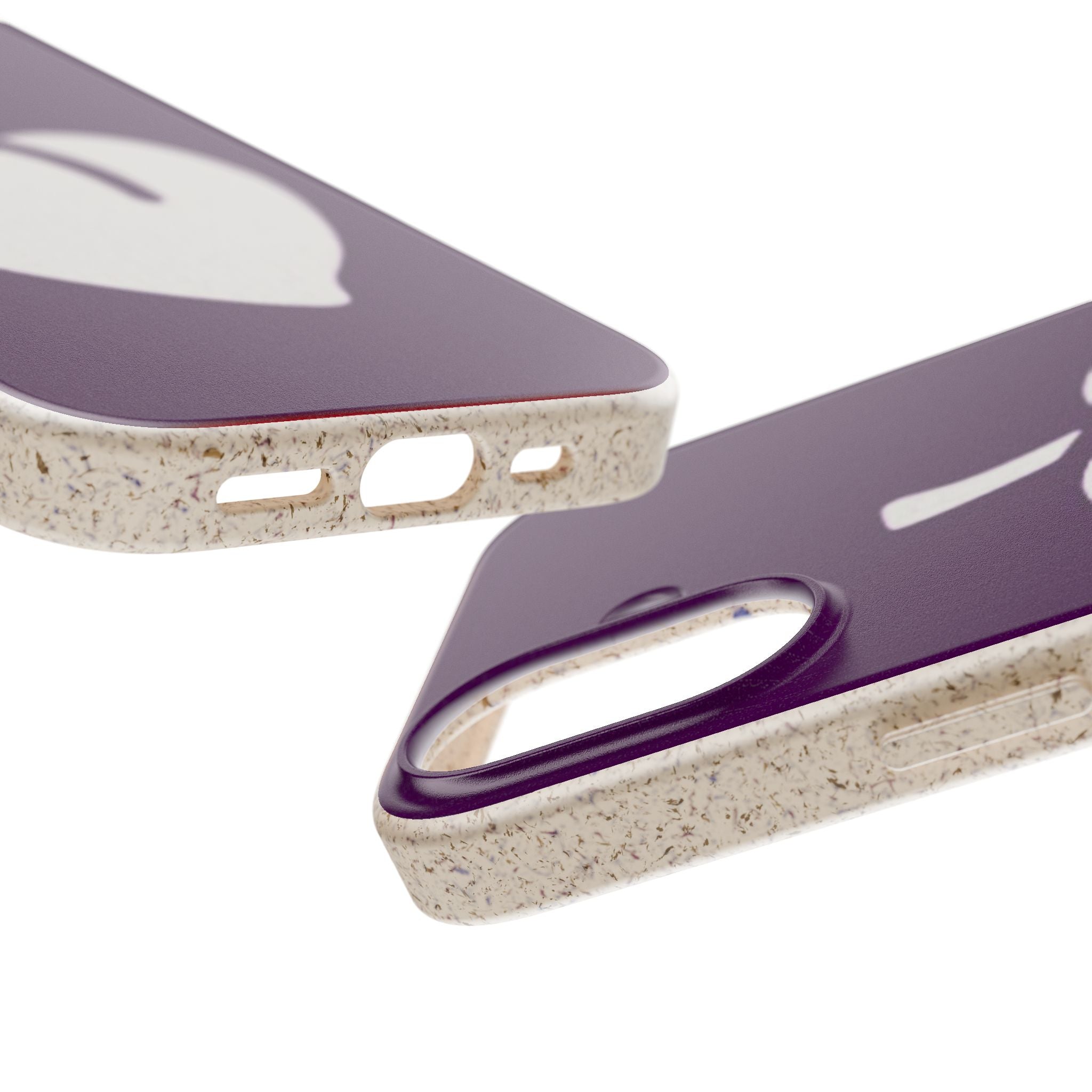 Eco-Friendly Biodegradable Phone Case with Plum Design Eco-Friendly Biodegradable Phone Case with Plum Design